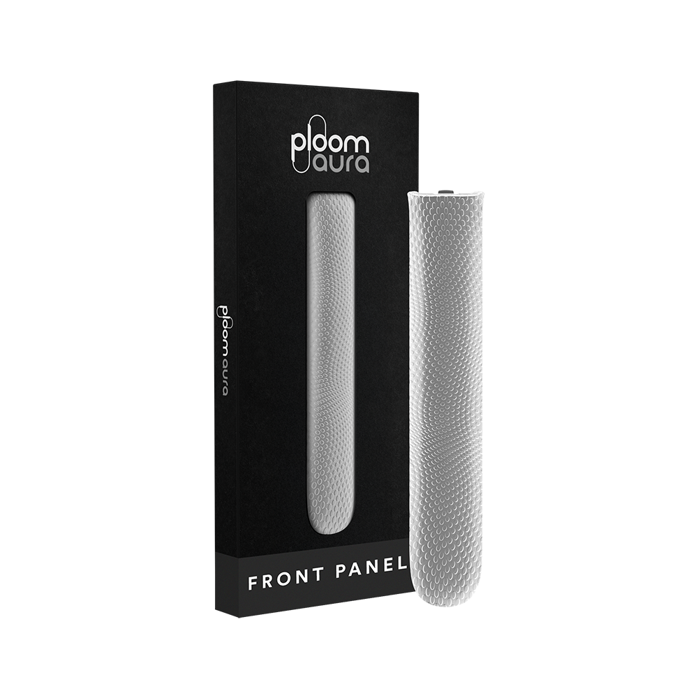 Zestaw paneli przednich Ploom AURA w kolorze Jet Black Augmented Pattern
